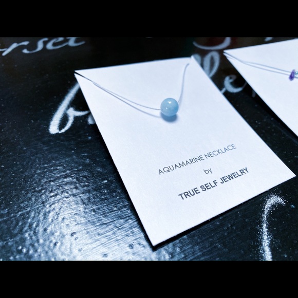 Two Aquamarine Necklace Set - Picture 6 of 8